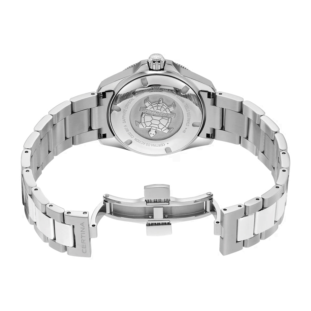 DS Action Powermatic 80 34.5mm - Black on Bracelet