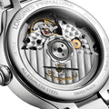 PrimaLuna Moonphase 34mm - White, Mother-of-Pearl w/ Diamonds on Bracelet