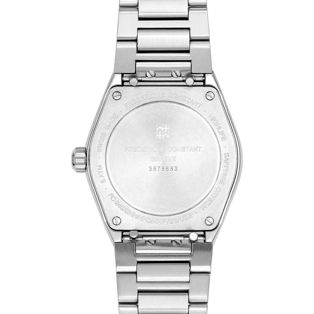 Highlife Ladies Quartz 31mm - Silver, Diamond-Set on Bracelet