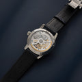Senator Excellence Panorama Date Moon Phase 40mm - Frosted Copper on Leather Strap