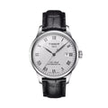 Le Locle Powermatic 80 39.3mm - Silver on Leather Strap