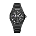 Defy Skyline Skeleton Ceramic 41mm - Black on Bracelet