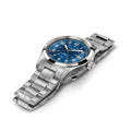 Khaki Field Auto Date 38mm - Blue on Bracelet