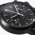 American Classic Intra-Matic Auto Chrono PVD 40mm - Black on Leather Strap
