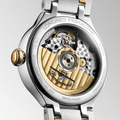 Primaluna Moonphase Two-Tone 34mm - Silver on Bracelet