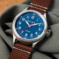 A-11 Hack Watch 37mm - Blue on NATO Strap