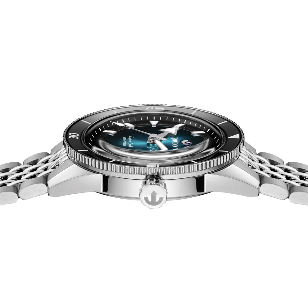 Captain Cook Automatic 39mm - Turquoise on Bracelet