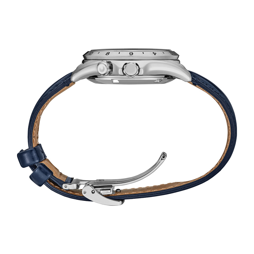 SPB377 Prospex Alpinist GMT 39.5mm - Blue on Leather Strap
