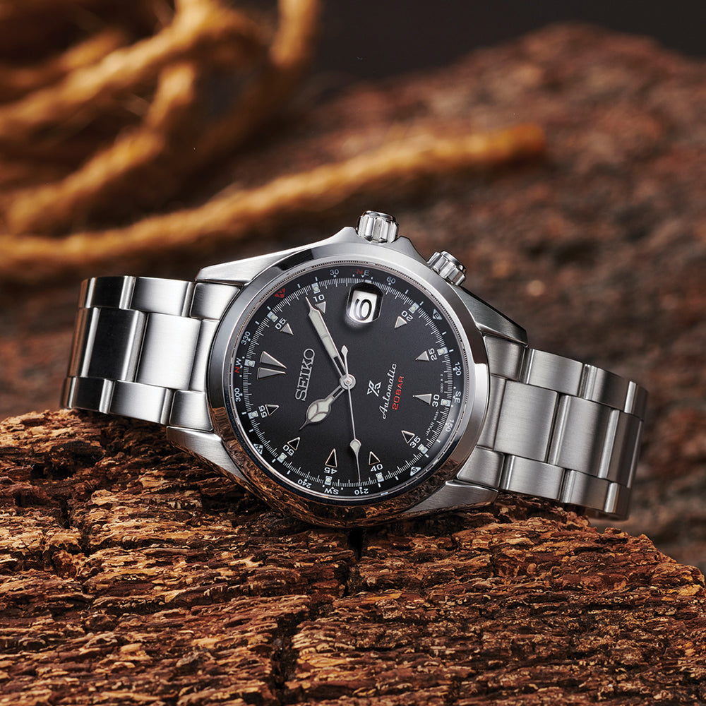 SPB117 Prospex 39.5mm - Black on Bracelet