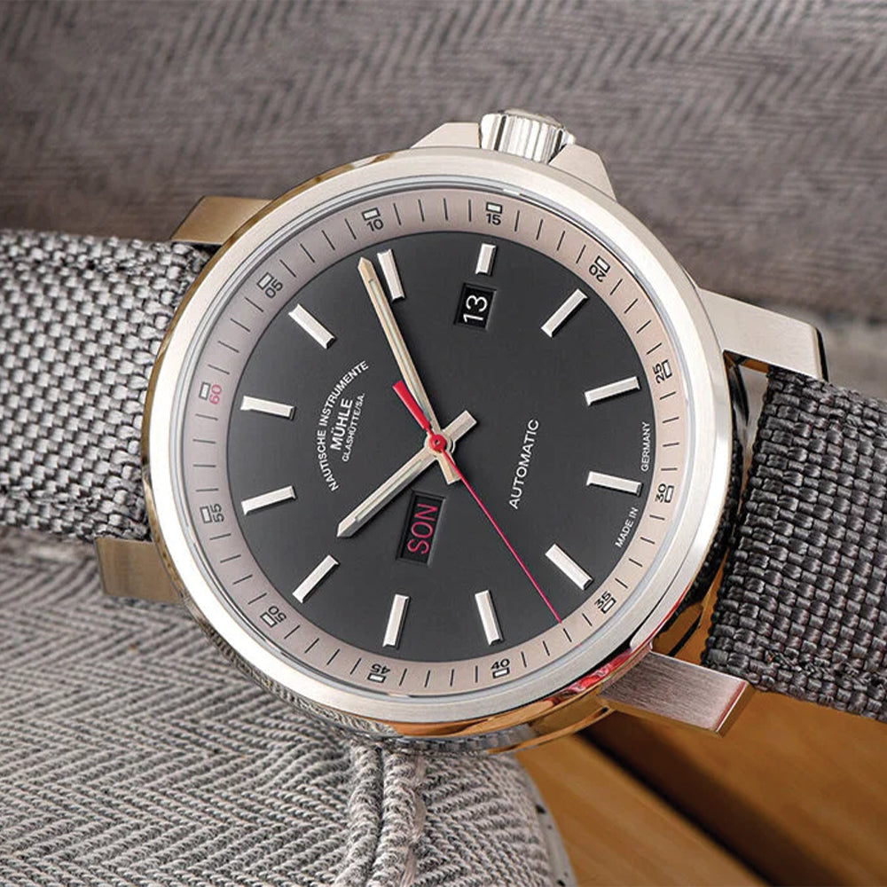 29er Big Day-Date Automatic 42.4mm - Grey on Grey Canvas Strap