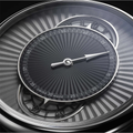 Le Régulateur Esprit Flinqué Limited Edition 39mm - Grey on Leather Strap