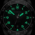 Swiss Army Automatic 42mm - Black on Black Leather Strap