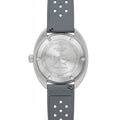 Snorkel Great White Shark 41mm - White on Rubber Strap