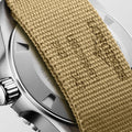 HydroConquest GMT 41mm - Brown on Fabric One Piece Strap