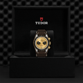 Black Bay Chrono S&G 41mm - Champagne on Brown Leather Strap