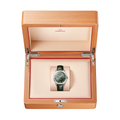 Constellation Observatory 39.4mm - Green on Leather Strap