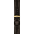 Classic Dream Yellow Gold PVD 40mm - Ivory Gold on Leather Strap