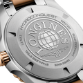 HydroConquest Quartz Red PVD Two-Tone 42mm - Black on Bracelet