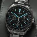 Lunar Pilot 43.5mm - Black on Bracelet