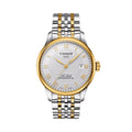 Le Locle Powermatic 80 39.3mm - Silver and Gold Bezel on Bracelet