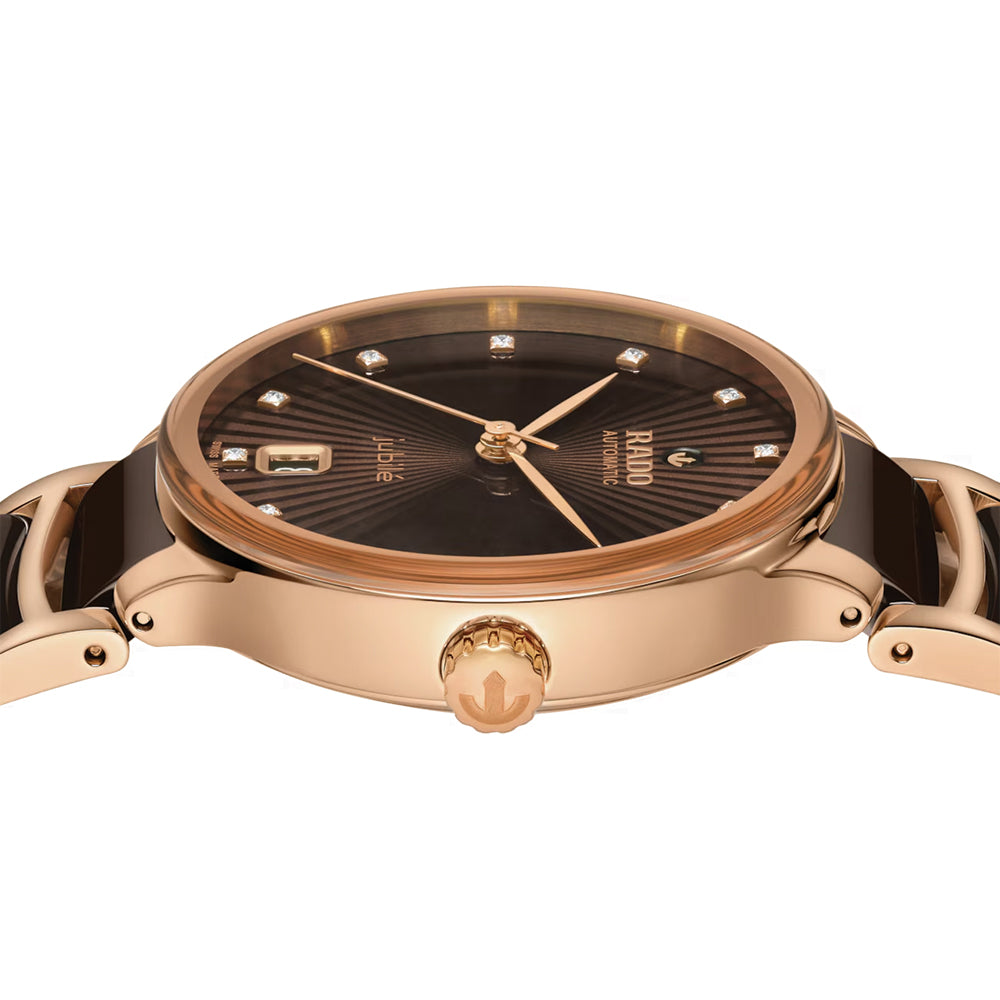 Centrix Automatic Diamonds 35mm - Brown on Bracelet