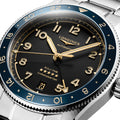 Spirit Zulu Time Blue Ceramic Bezel 39mm - Black on Bracelet