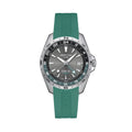 DS-X “New DS Concept Extreme Shock Resistance” GMT Quartz 41mm - Grey on Green Rubber Strap