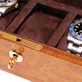 Heritage Five Watch Box - Burr Walnut