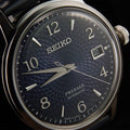 SRPE43 Presage Cocktail Time Automatic 38.5mm - Blue on Leather Strap