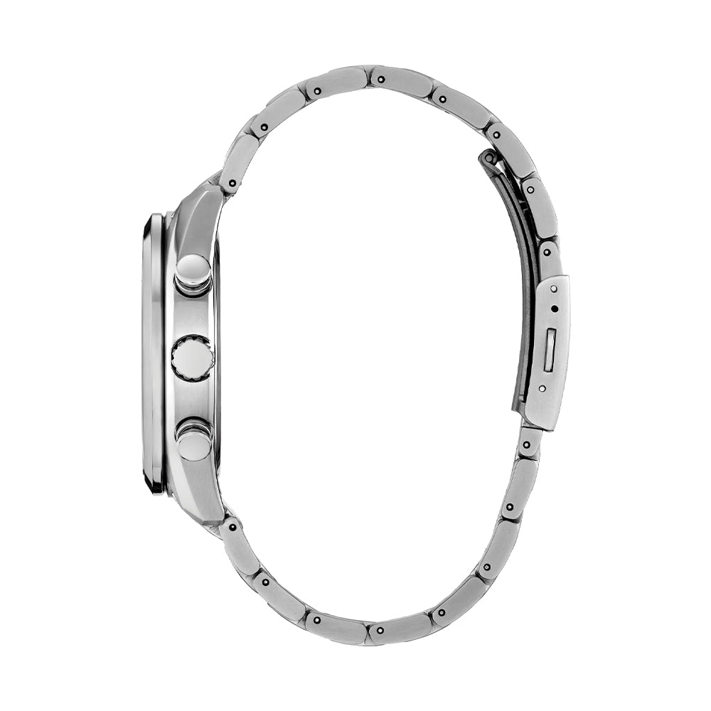 Tsuki-yomi Atomic Timekeeping Eco-Drive 43mm - Purple on Bracelet