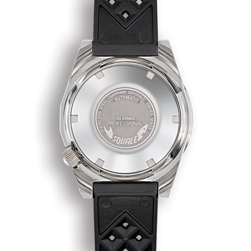 1521 Blue Ray 42mm - Blue on Rubber Strap