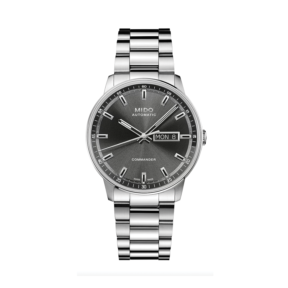 Commander Datoday 40mm - Anthracite on Bracelet