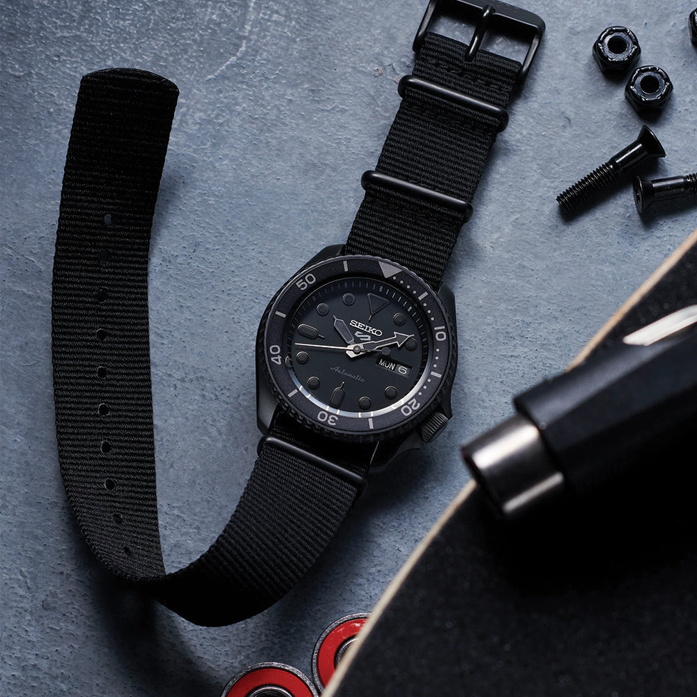SRPD79 5 Sports 42.5mm - Black on Fabric Strap