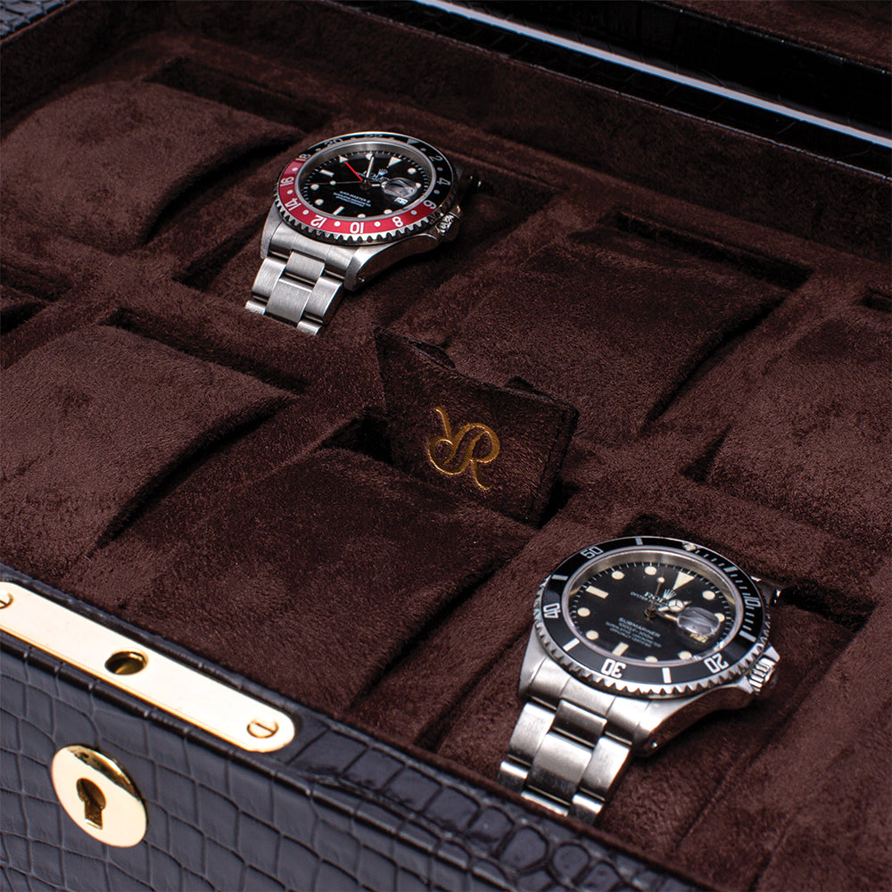 Brompton Ten Watch Box - Brown