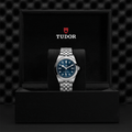 Black Bay One 39mm - Blue, Diamond-Set on Bracelet