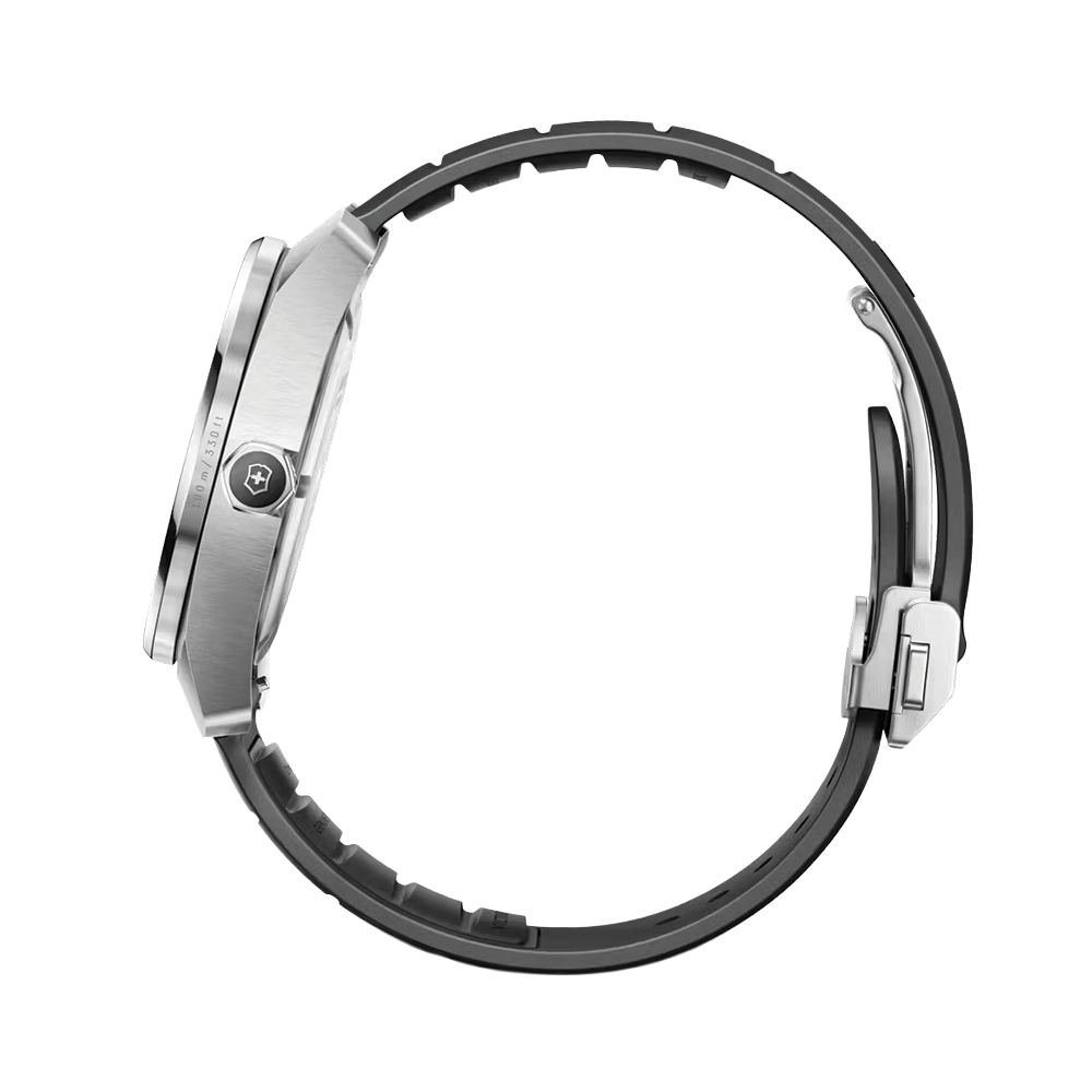 Concept One Solar 39mm - Black on Rubber Strap