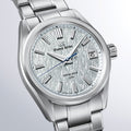 SLGB003 Evolution 9 Spring Drive UFA HI-Ti 37mm - Silver-Blue on Bracelet