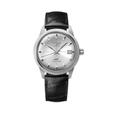 Ultra-Chron Classic 37mm - Silver on Leather Strap