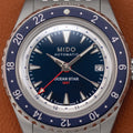 Ocean Star "Shark Tooth" Special Edition GMT 40.5mm - Blue on Bracelet w/ Additional Fabric Strap