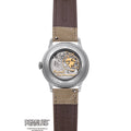 Orient Peanuts 75th Anniversary Limited Edition Bambino 38mm - Champagne on Suede Leather Strap
