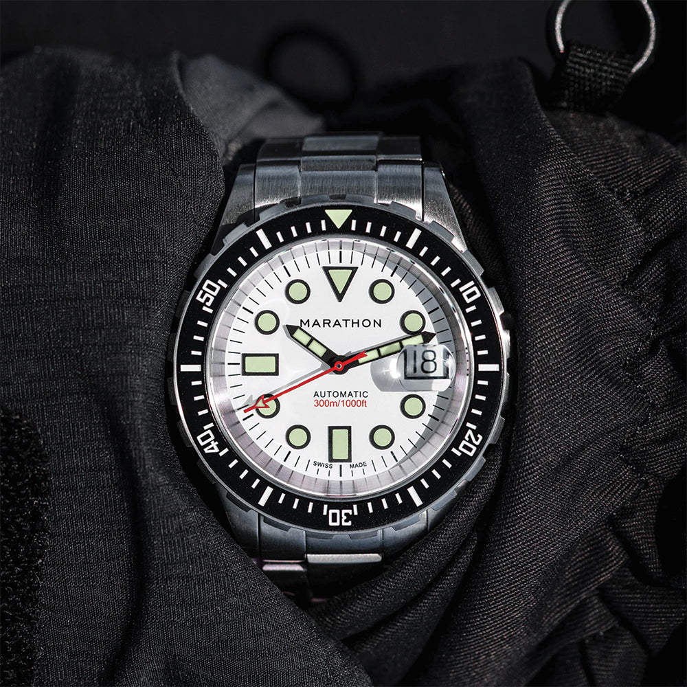 OSAR-D Type I Automatic Arctic Edition 41mm - White on Bracelet