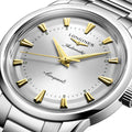 Conquest Heritage 40mm - Silver on Bracelet