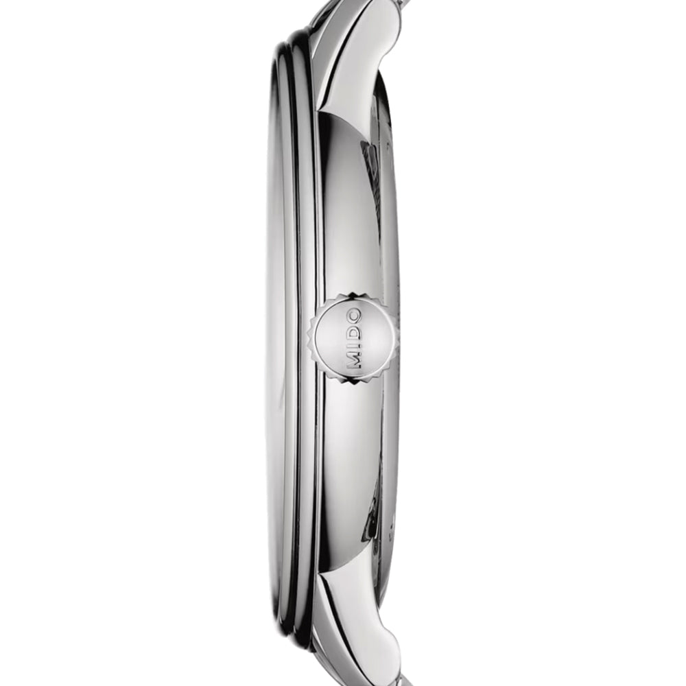 Baroncelli Heritage Gent 39mm - White on Bracelet