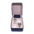 Hyde Park Four Zip Case - Navy