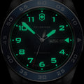 Swiss Army Quartz 42mm - Blue on Brown Leather Strap