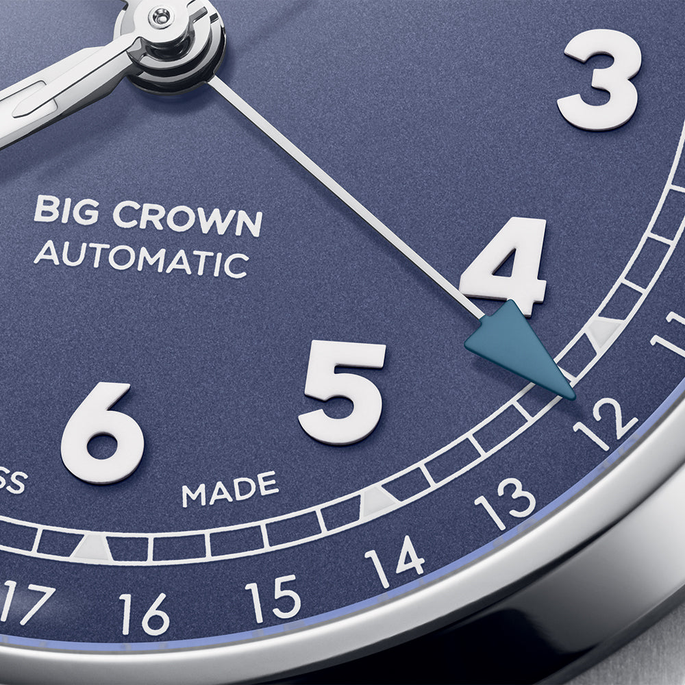 Big Crown Pointer Date 40mm - Lilac on Bracelet