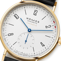 Tangente Neomatik Update Gold 38.5mm - White on Leather Strap