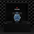 Pelagos FXD Titanium 42mm - Blue on Fabric Strap w/ Extra Rubber Strap