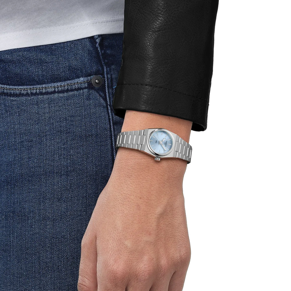 PRX Quartz 25mm - Ice Blue on Bracelet