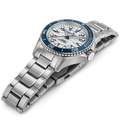 Khaki Navy Scuba Auto 40mm - White on Bracelet